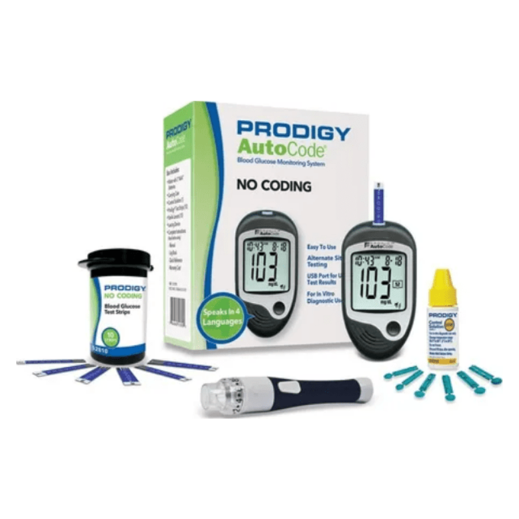 PRODIGY AUTOCODE KIT GLUCOSA - Farmacia Pura Salud